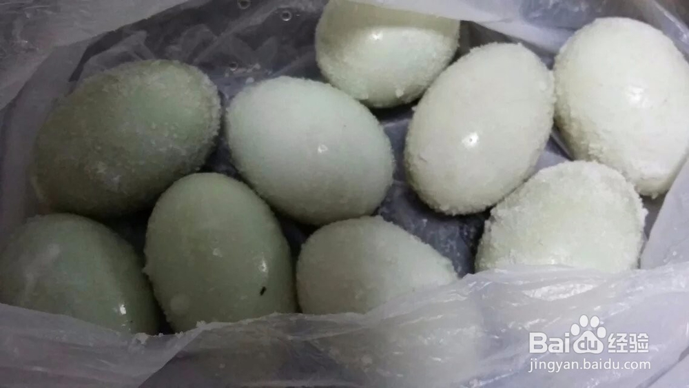简易制作咸鸭蛋