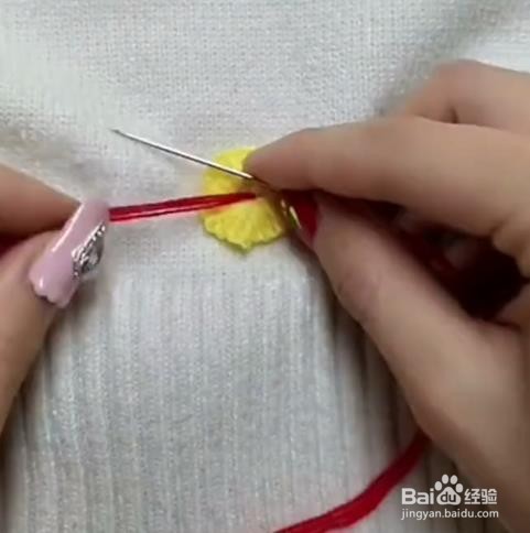 毛衣坏个口子怎样处理