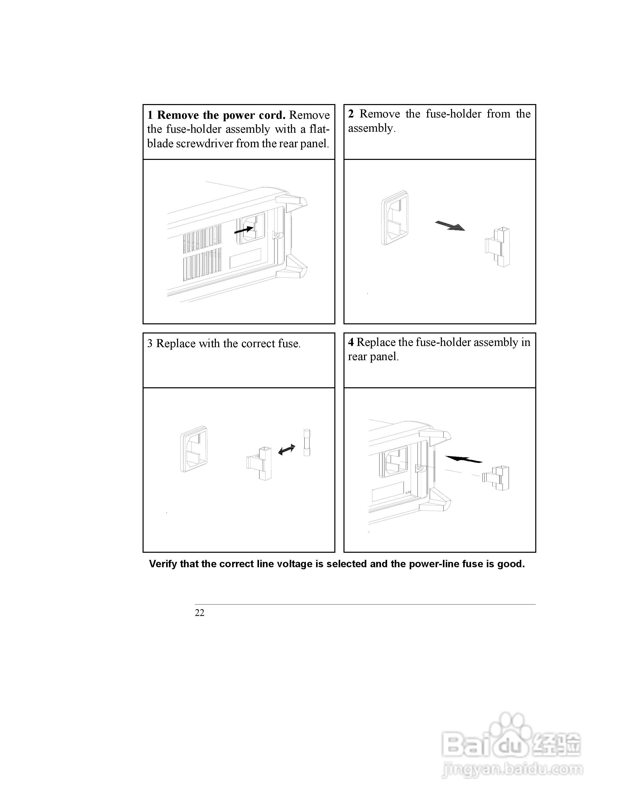 E3645A型80W电源供应器操作手册:[3]