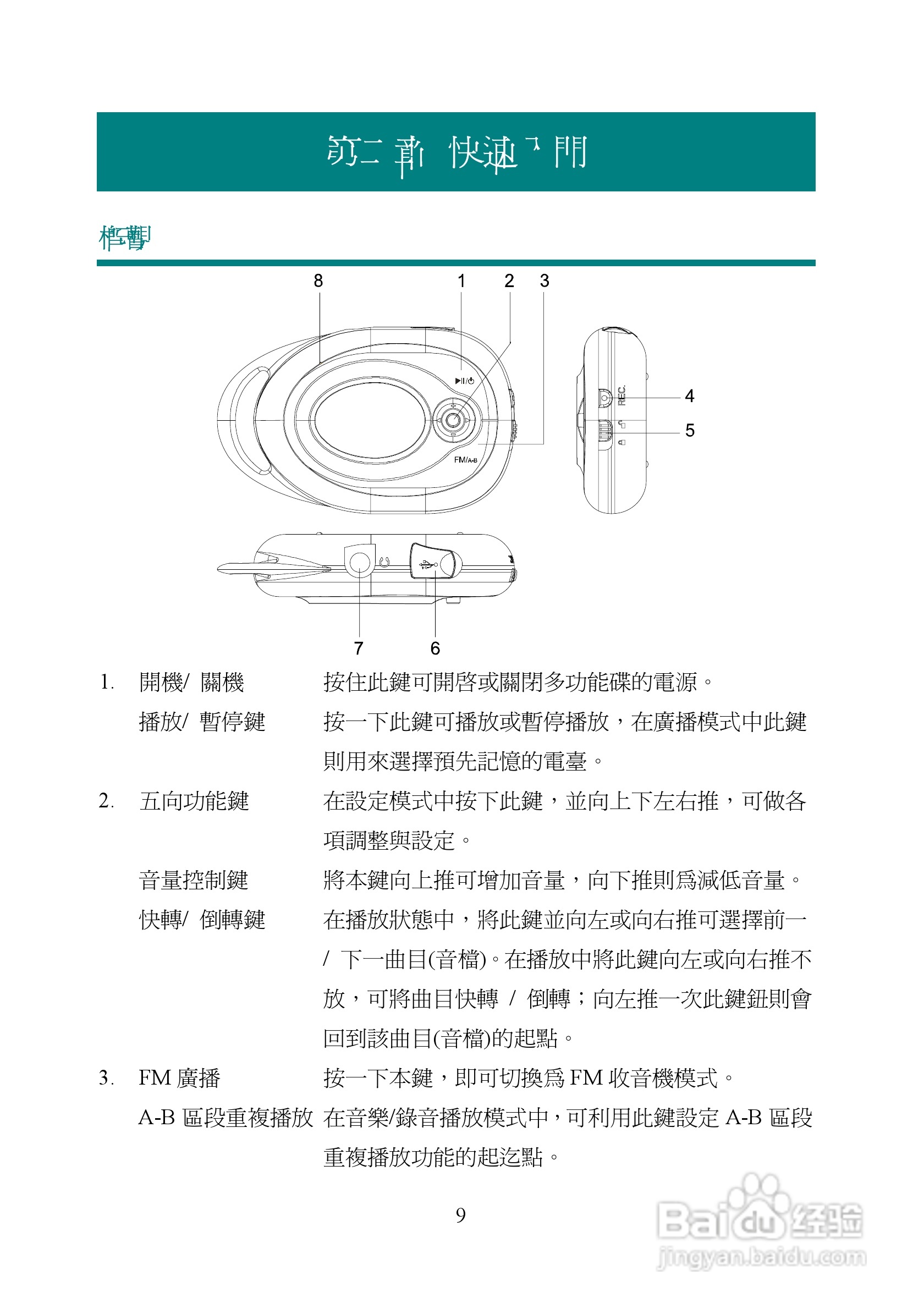 digimaster happ3 3020 mp3播放器使用说明书:[1]