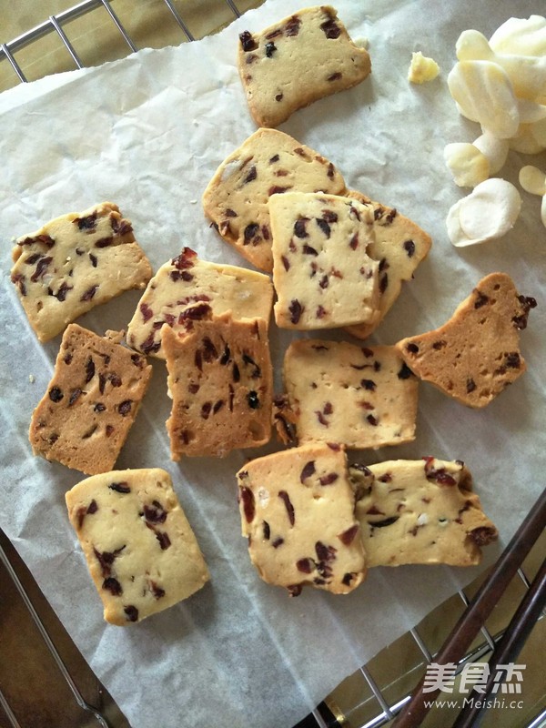蔓越莓饼干的做法
