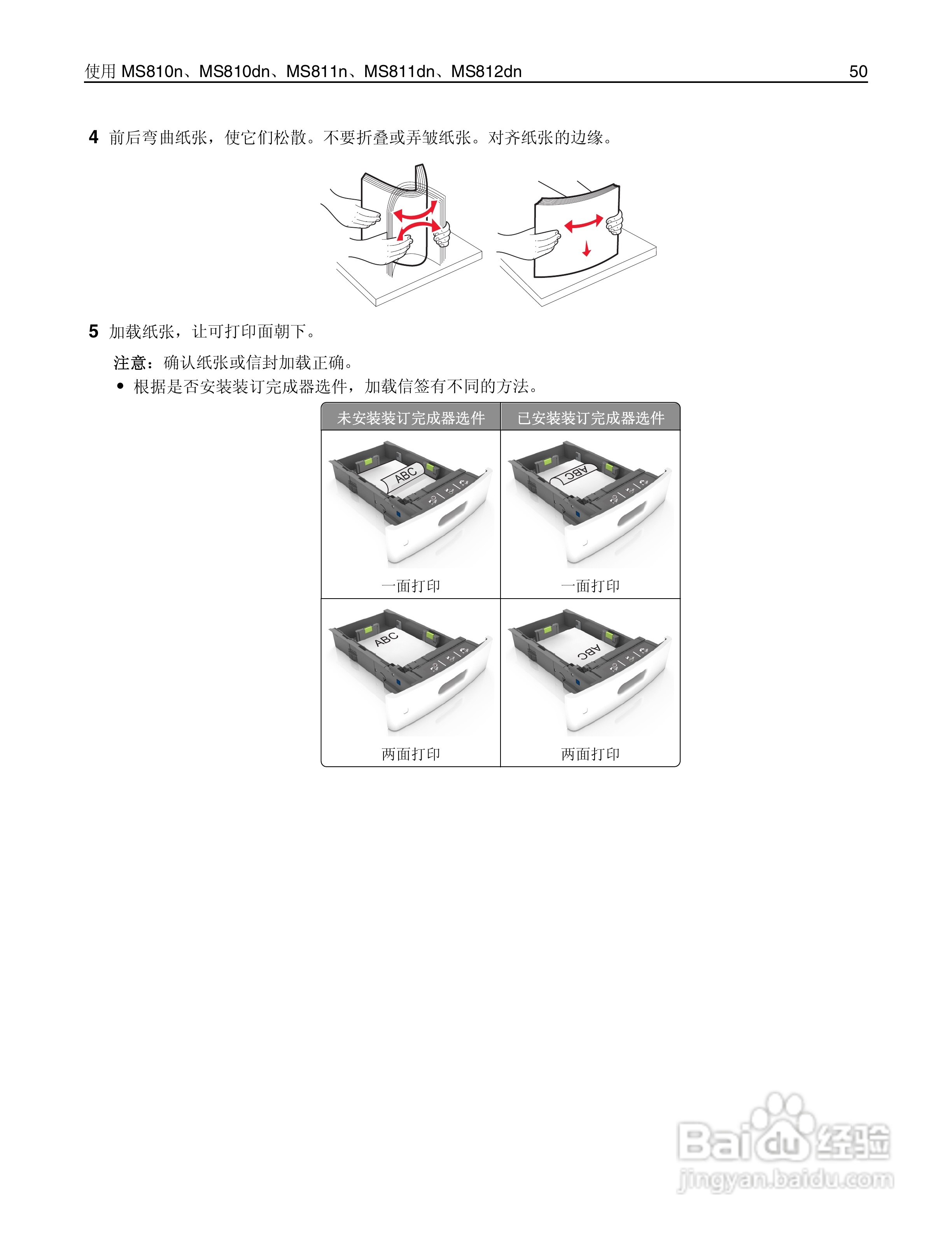利盟Lexmark MS810打印机说明书:[5]
