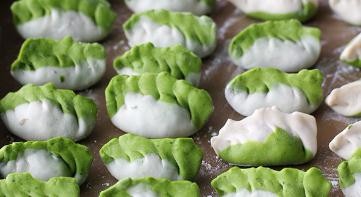 百财翡翠饺怎么做?