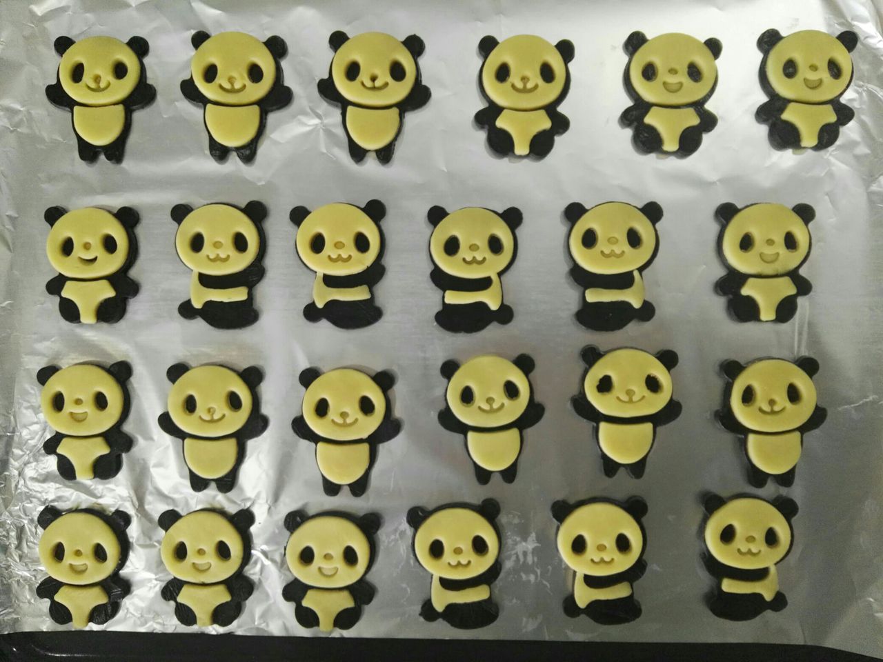 超美味的熊猫饼干，每一口都是满满的幸福！