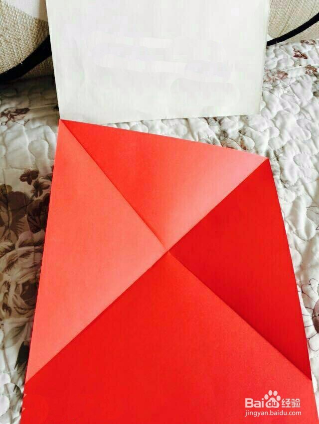 超简单的爱心的折法