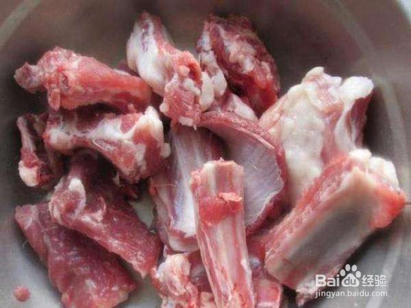 酥炸羊排骨段
