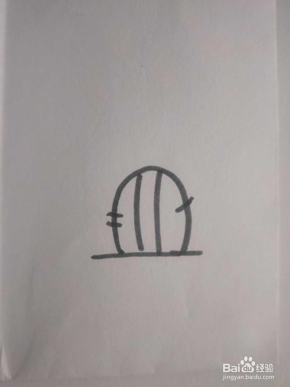 仙人掌的简笔画教程