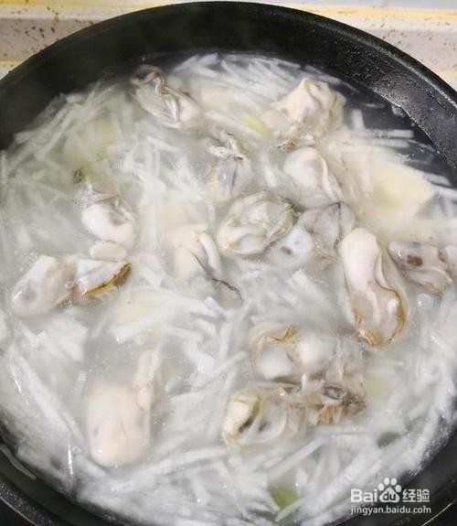 蛎蝗萝卜丝鲜汤
