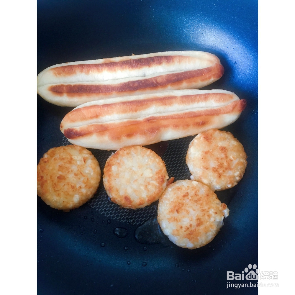 #早餐系# 5分钟在家做出酥脆可口的油条和薯饼