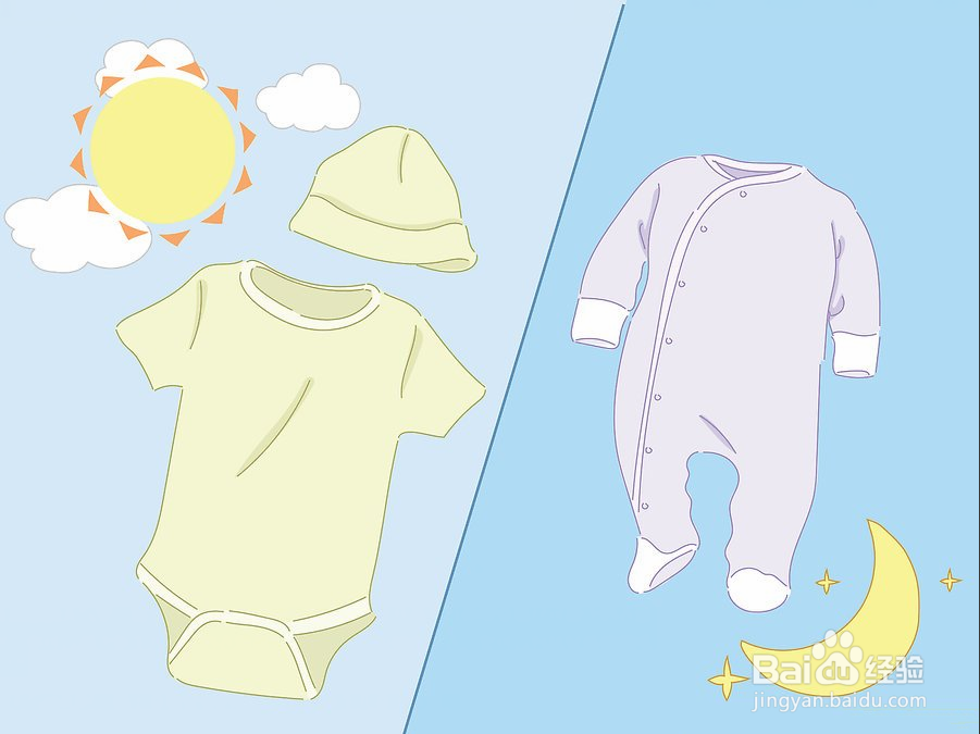 3招教你如何给新出生的婴儿baby打扮穿衣