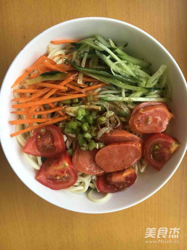 油泼面的家常做法