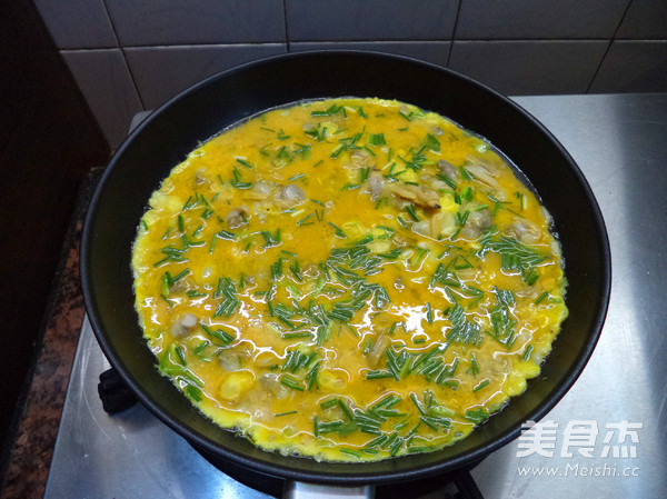 花甲肉烘蛋的做法