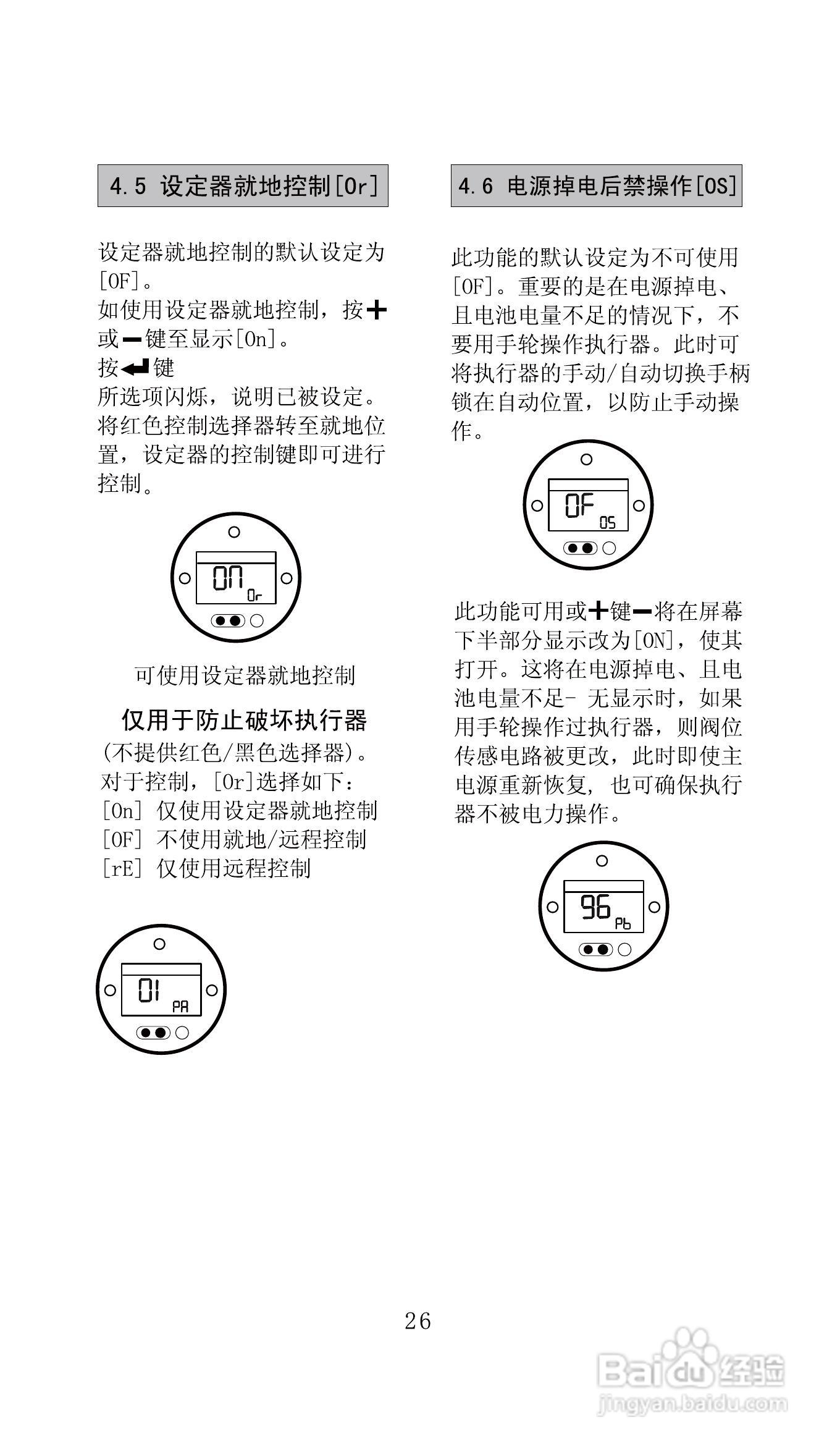 Autork奥托克电动执行器使用手册:[3]