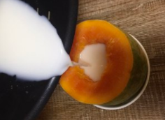 木瓜奶冻的做法