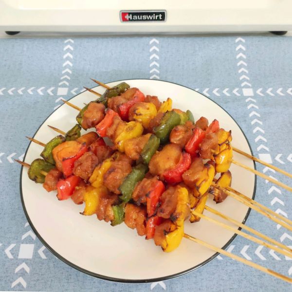 奥尔良鸡肉烤串串