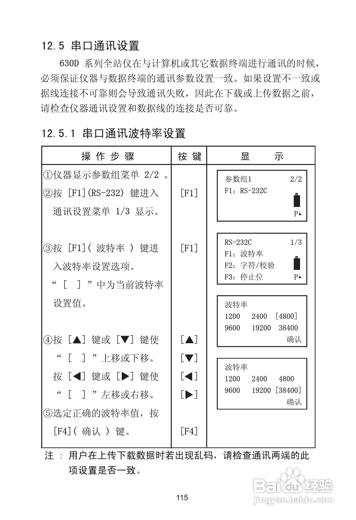 苏州一光RTS630D全站仪使用说明书:[13]