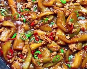 下米饭好吃的肉末茄子