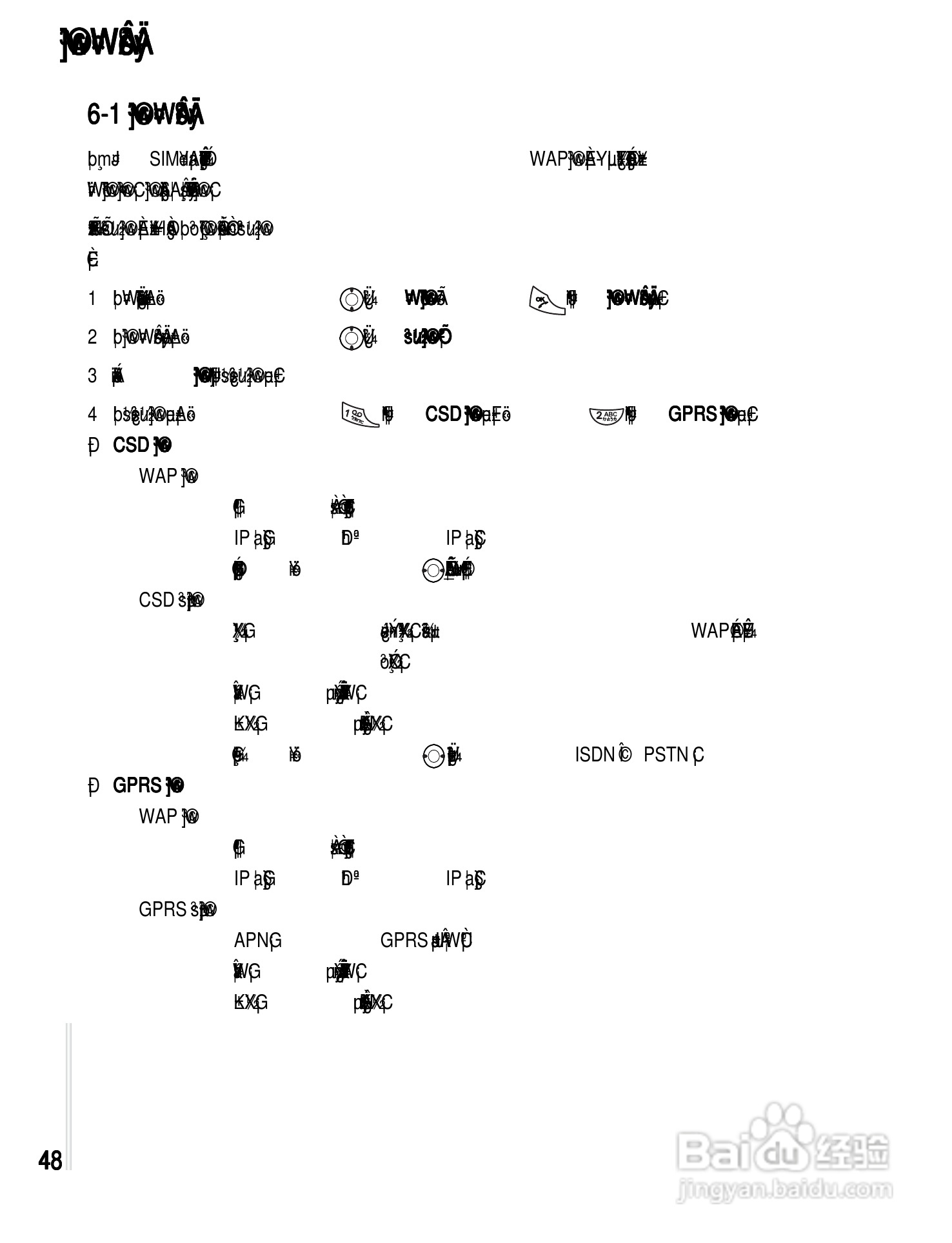 OKWAP A361手机说明书:[6]