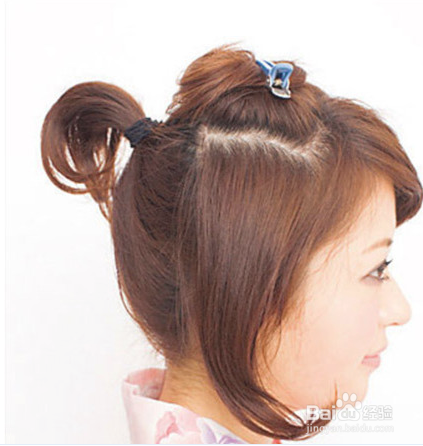 樱花妹子日常编发教程