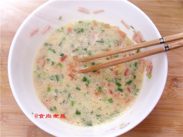 番茄午餐肉炒蛋