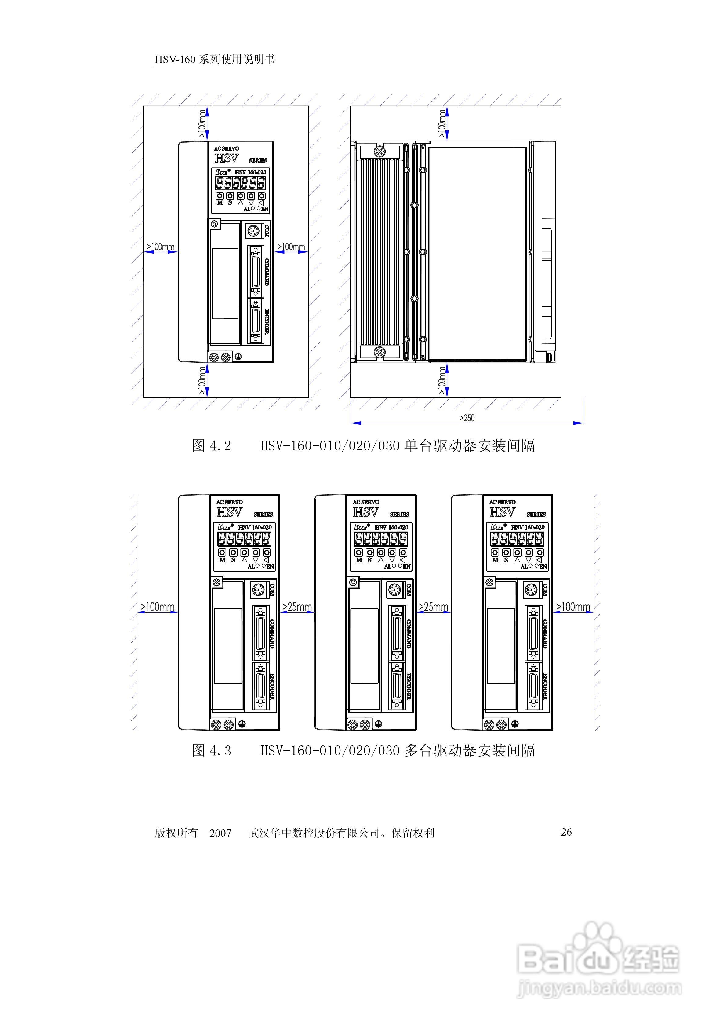 HSV-160系列全数字交流伺服驱动单元使用说明书:[3]