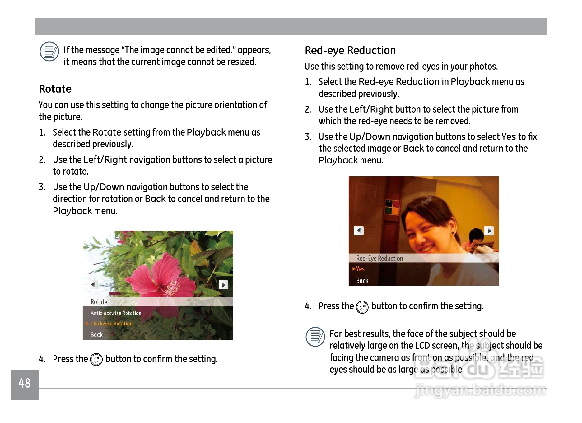 GE通用C1033数码相机说明书:[6]
