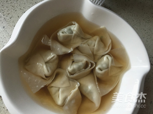 荠菜馄饨的做法