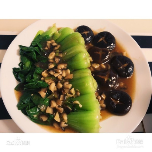 蠔油香菇油菜做法