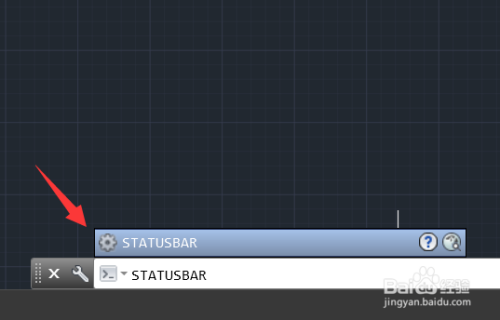 CAD状态栏不见了怎么办？CAD状态栏的相关设置