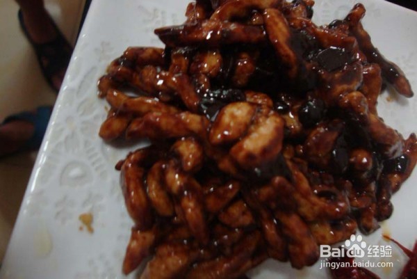 香辣肉丝的做法