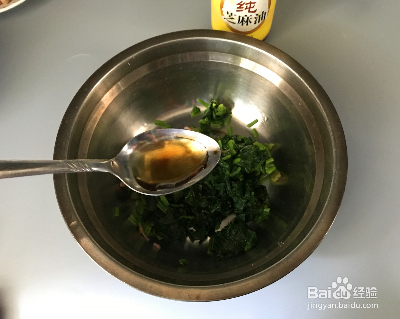 凉拌菠菜的做法