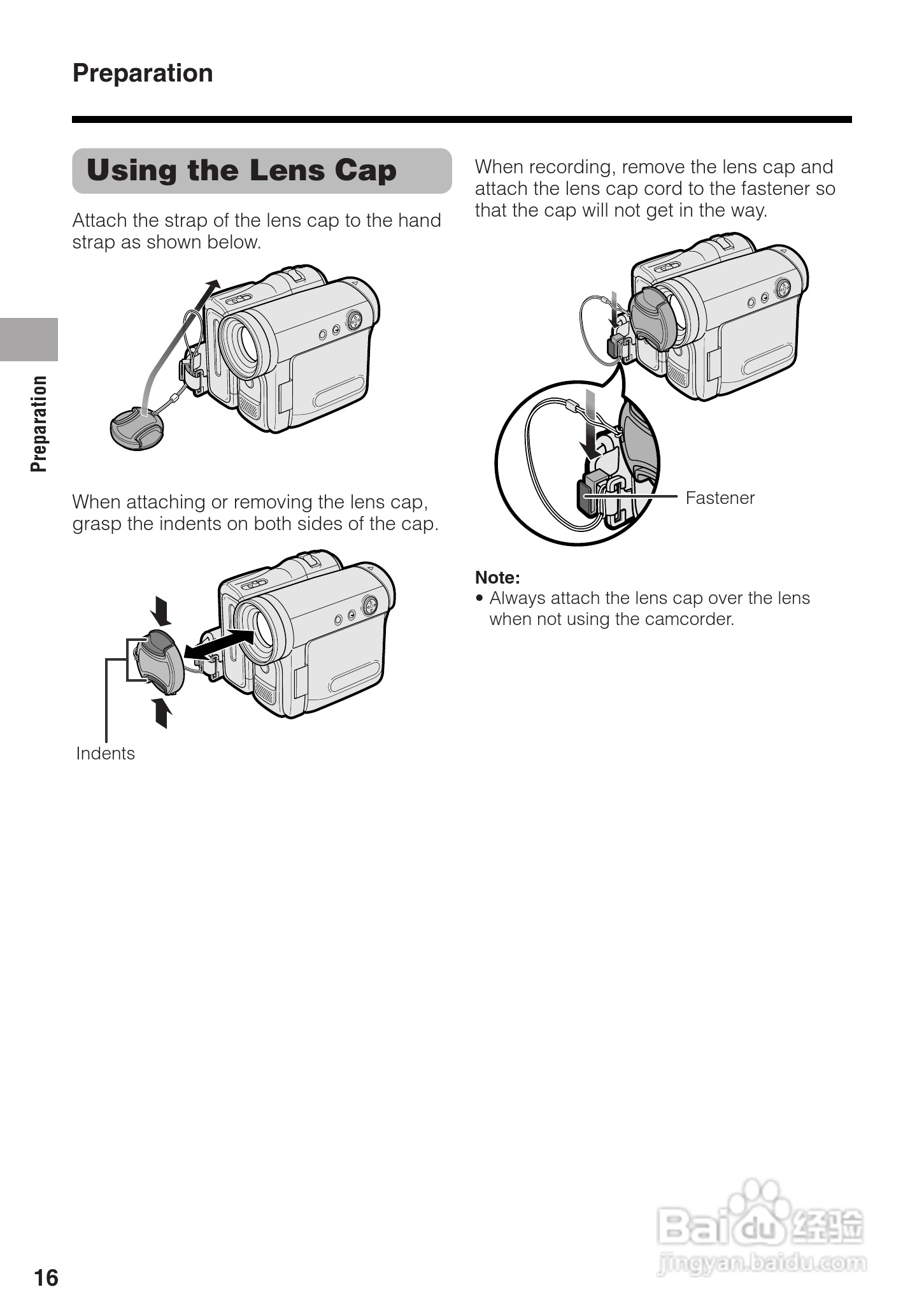 夏普VL-Z500H数码摄像机使用说明书:[3]