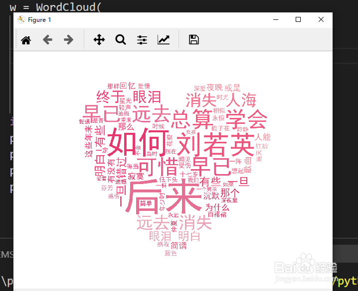 python如何通过wordcloud实现词云效果