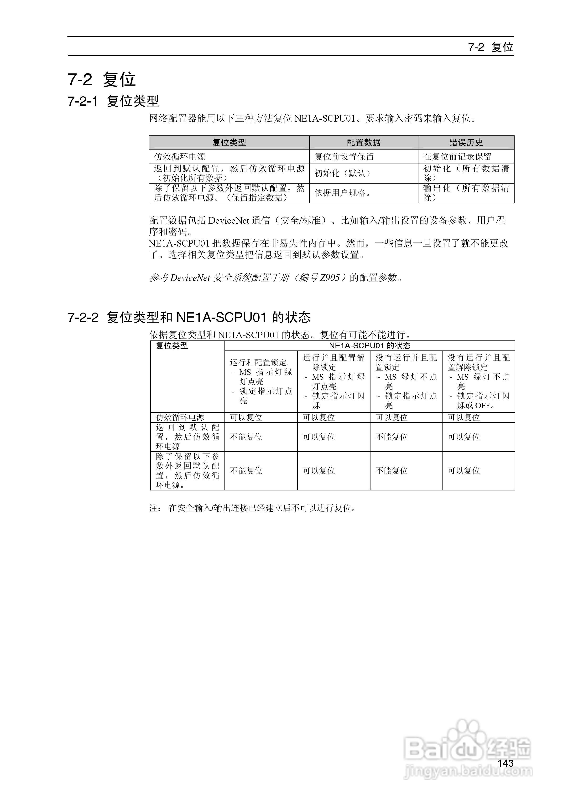DeviceNet Z906安全网络控制器操作手册（中文）:[15]