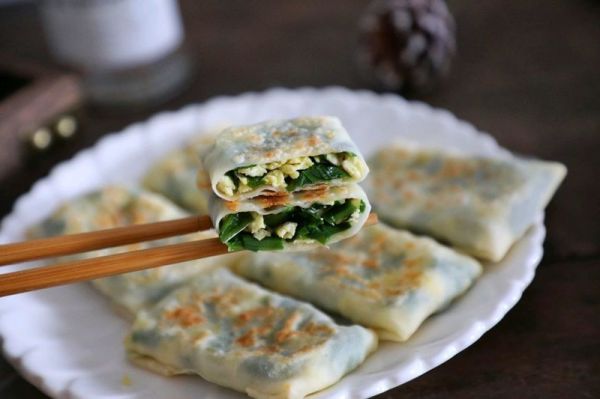 饺子皮版韭菜盒子