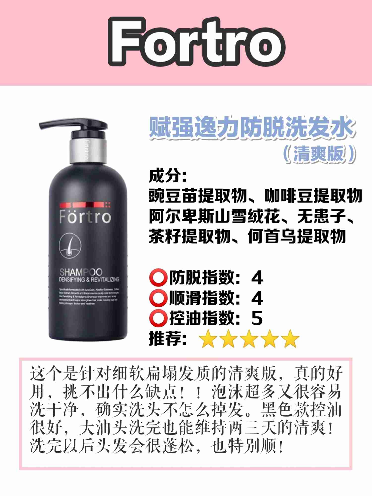 扒一扒防脱发洗发水!!熬夜秃头党看过来