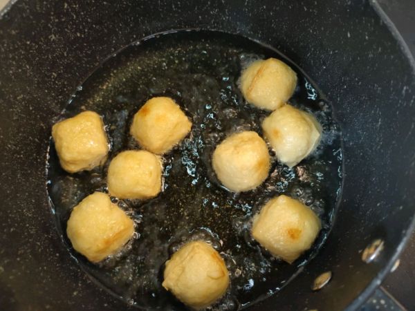 油炸包浆小豆腐