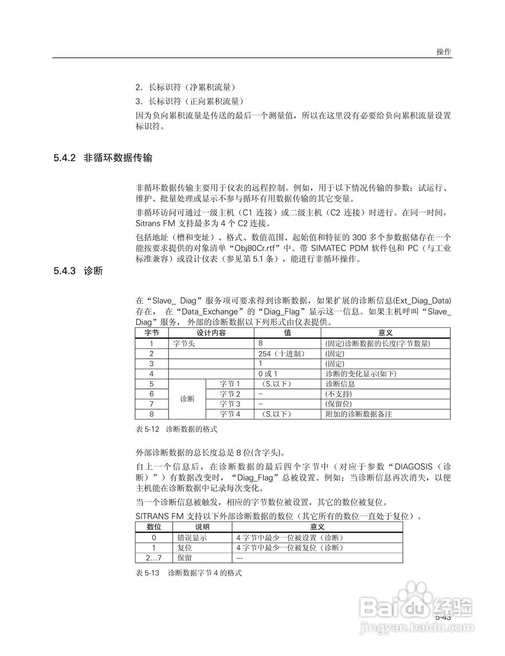 SITRANS FM Intermag2 电磁流量变送器使用说明书:[8]