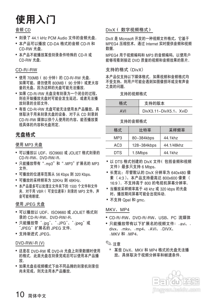三星HT-C7500W家庭影院使用说明书:[1]