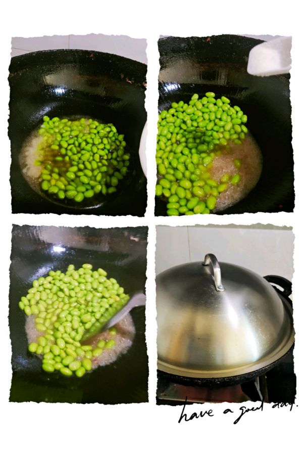 雪里蕻毛豆炒肉丝