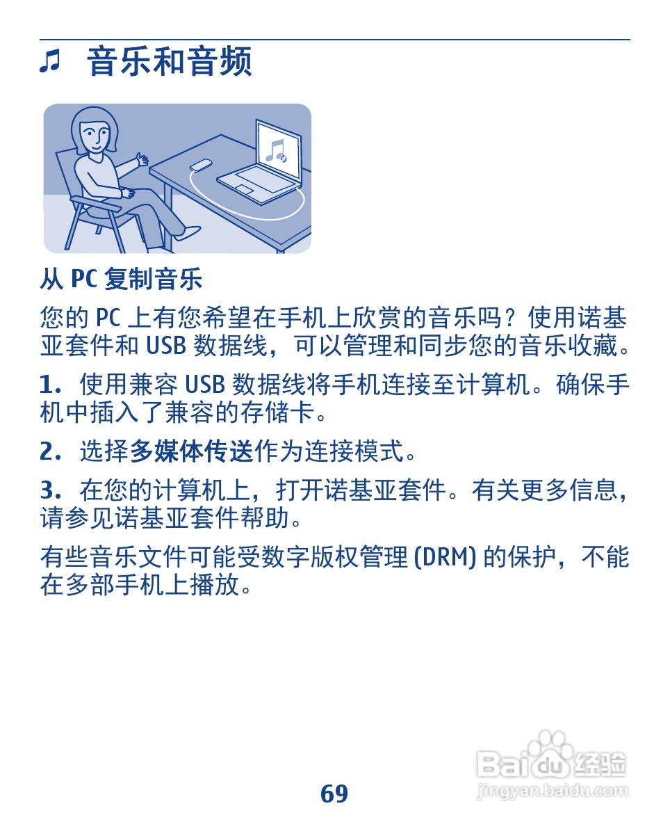诺基亚3110手机使用说明书:[7]