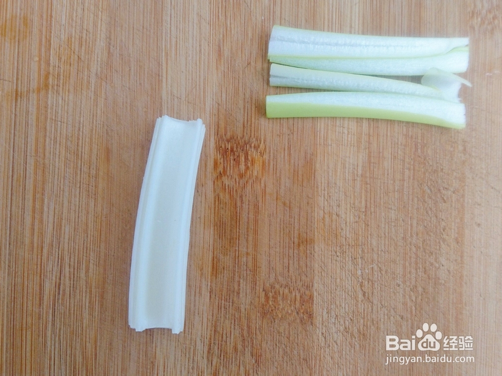 葱丝怎么切才会卷