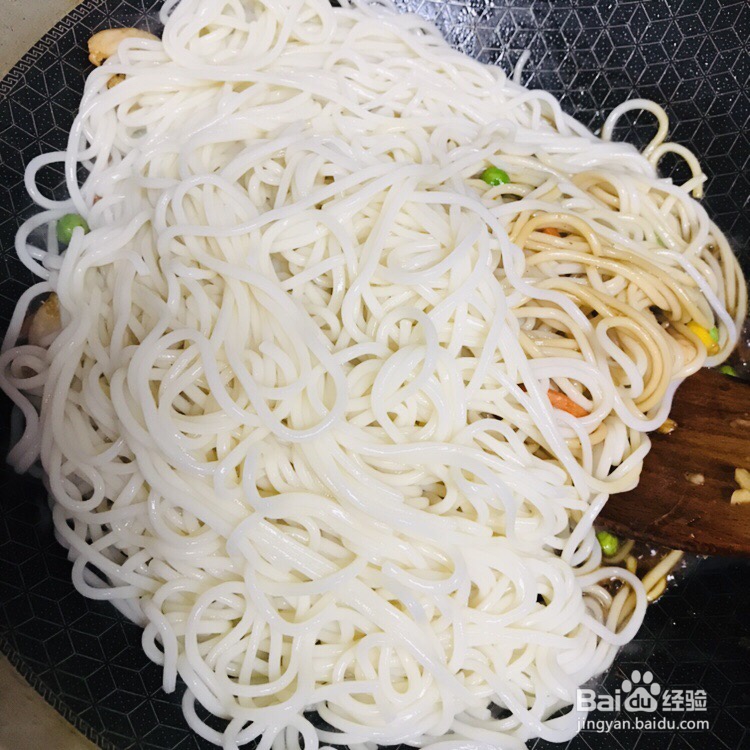 小白也能做鲜虾炒面