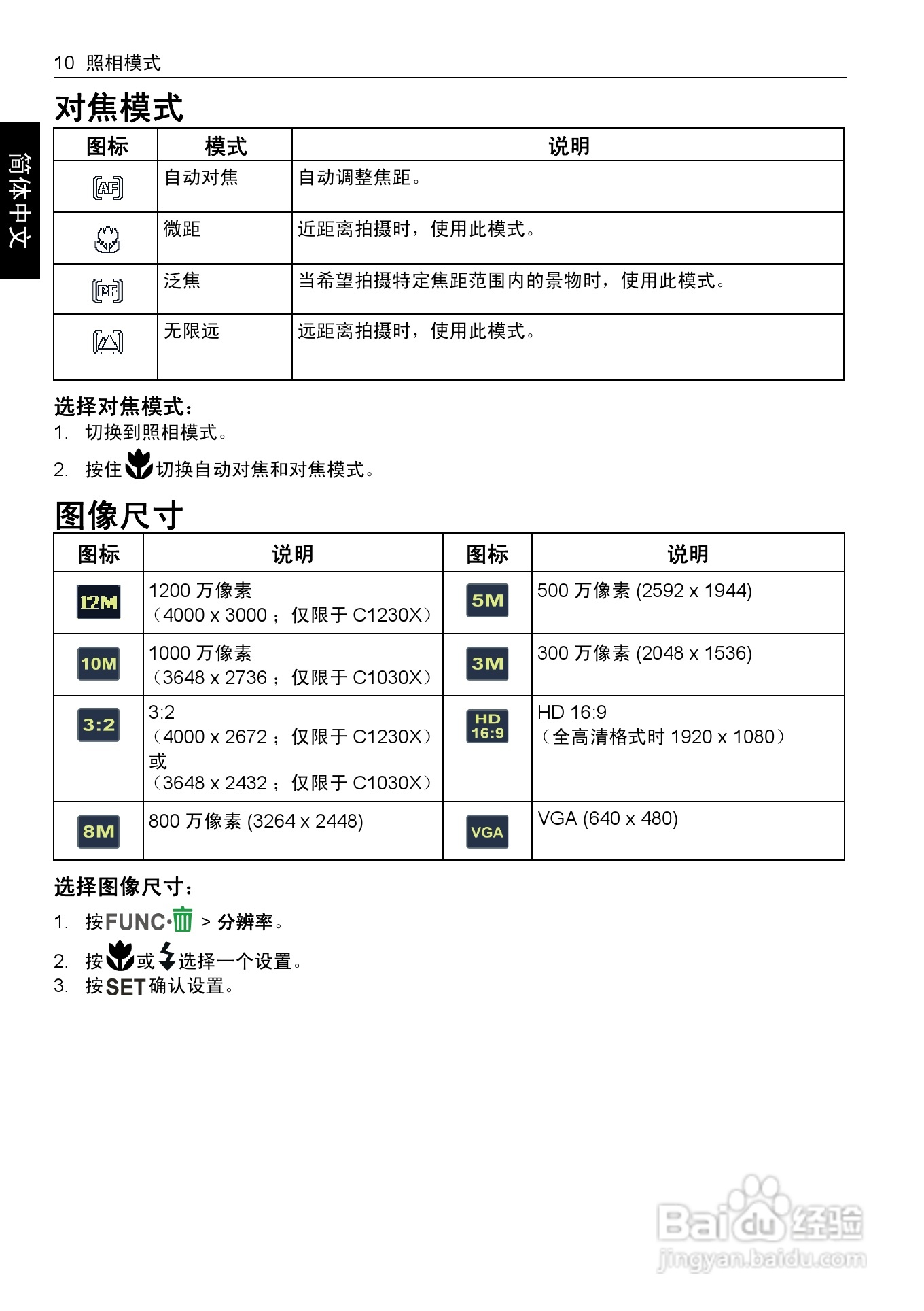 明基DC C1230数码相机使用说明书:[2]