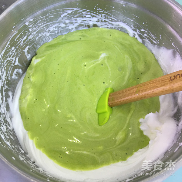 菠菜奶油蛋糕卷