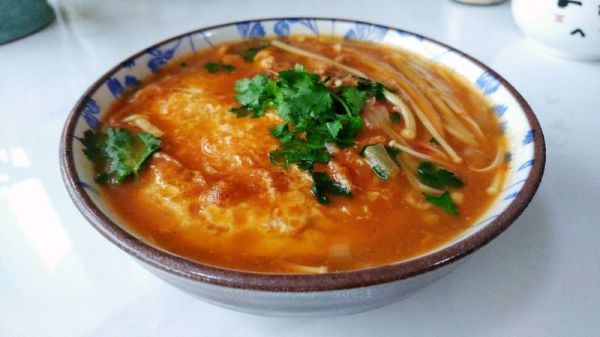 辣柿肉酱金针汤