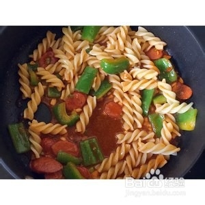 怎样做可口的韩式辣酱炒意面