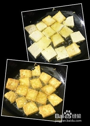 教你怎么做青蒜煎豆腐