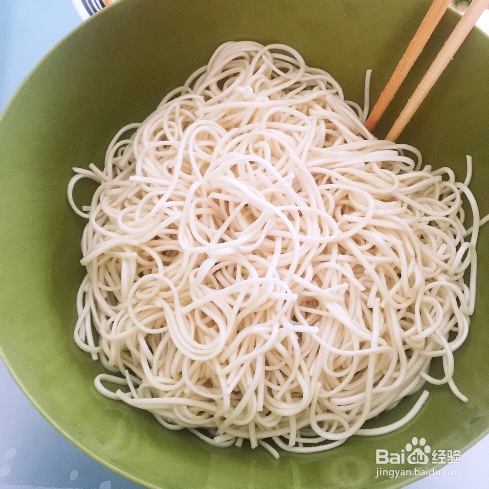 新手简单做凉面