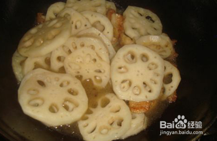 怎么炒藕片炒肉